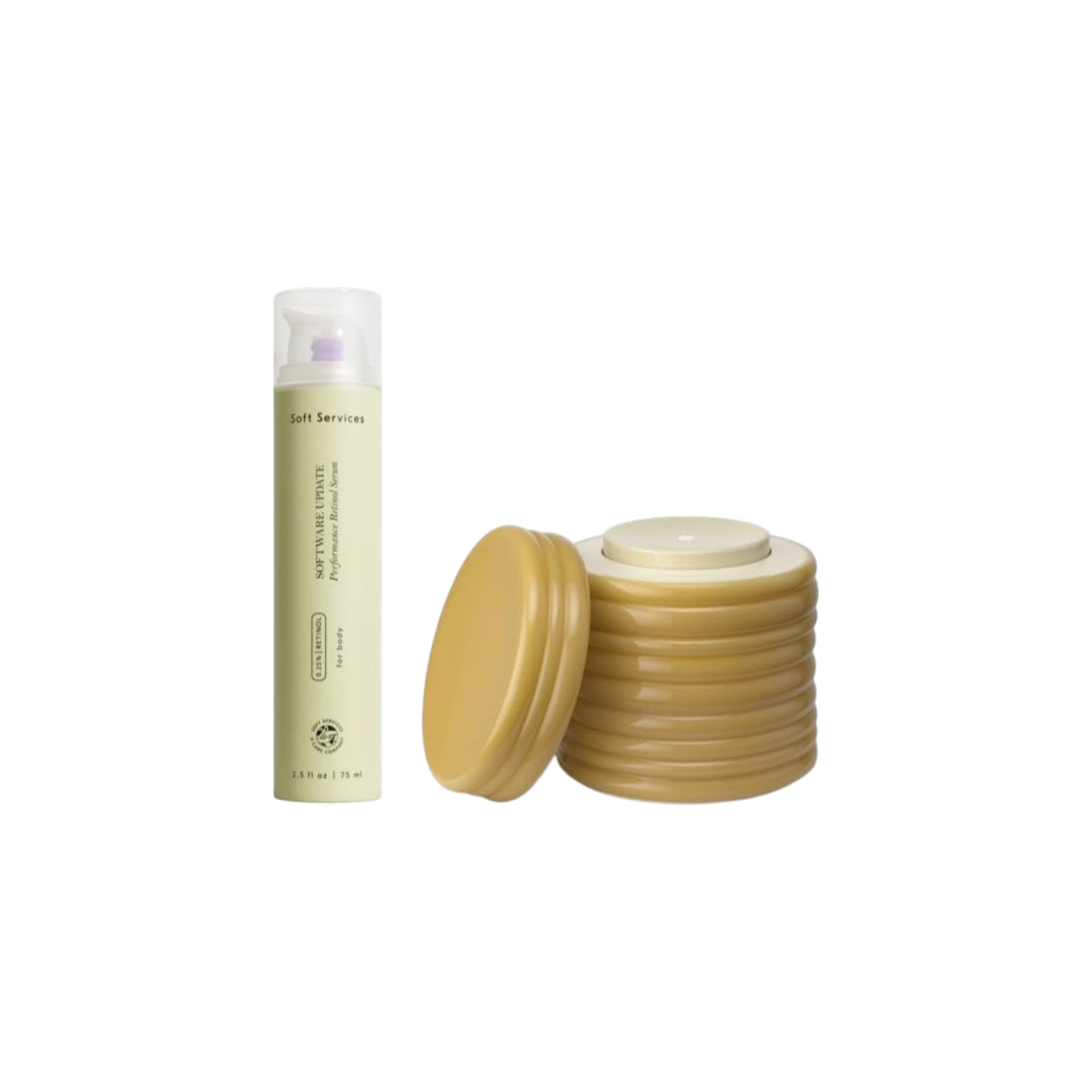 Retinol Serum & Theraplush Overnight Repair Treatment by Soft Services